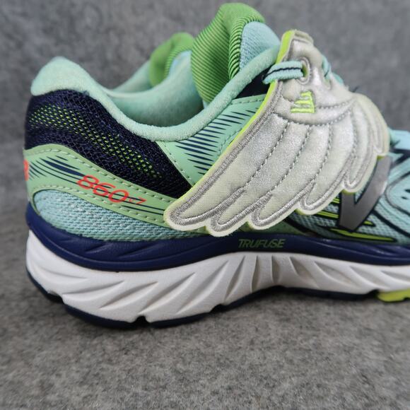 New Balance Shoes Womens 7 Running Sneakers 860v7 Wings Athletic Trainers Blue - Picture 2 of 13